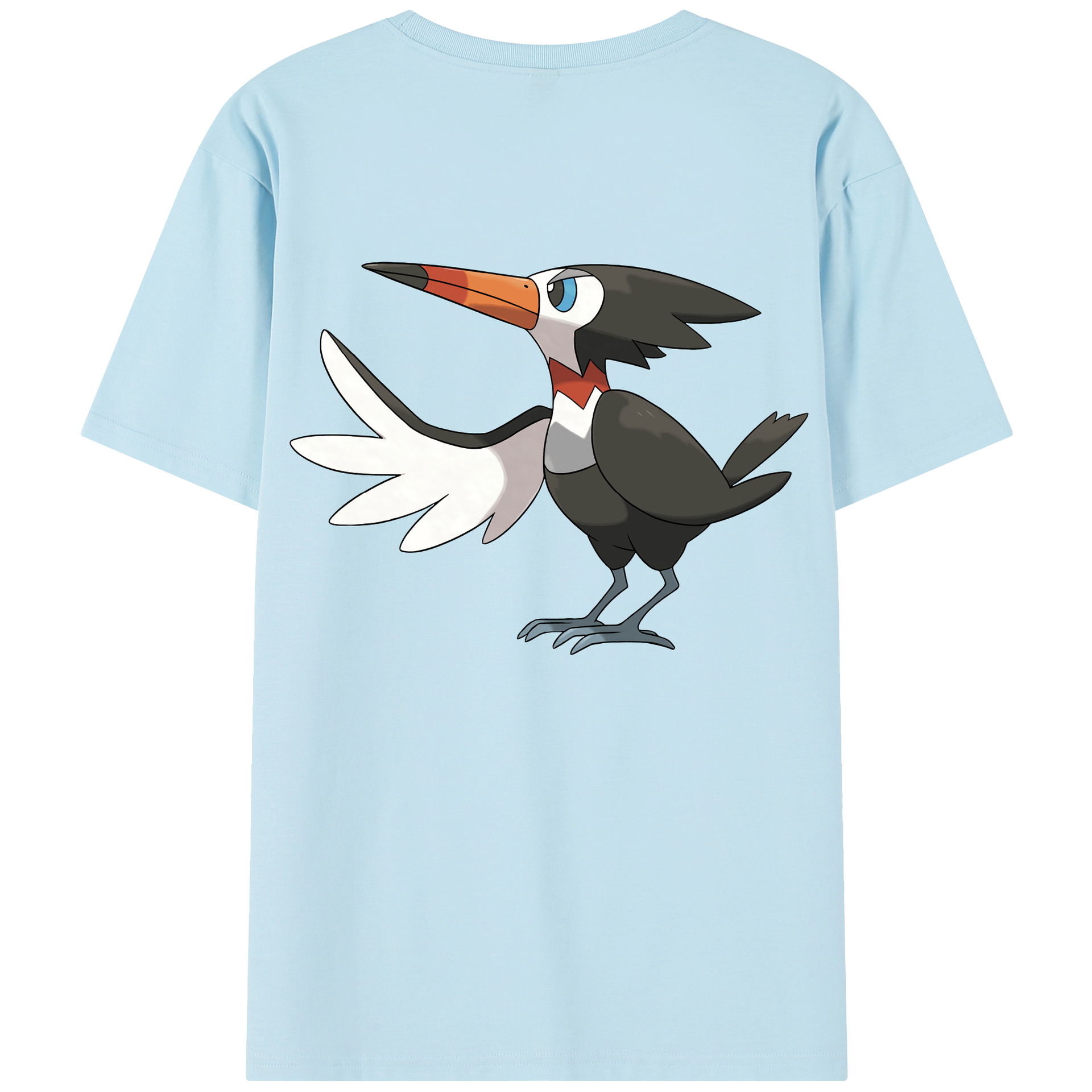 （画像用） ポケットモンスター Pokémon 綿100％半袖Tシャツ（背面プリント）